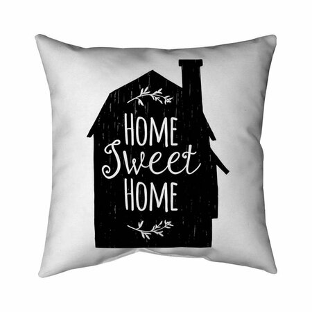 FONDO 20 x 20 in. Home Sweet Home-Double Sided Print Indoor Pillow FO3333666
